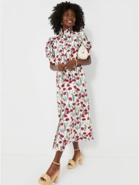 NWT Tuckernuck Hyacinth House Amaryllis Floral Louisa Maxi Dress XXS